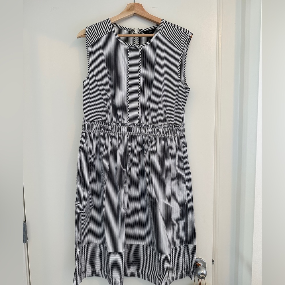 J. Crew Striped Cotton Dress